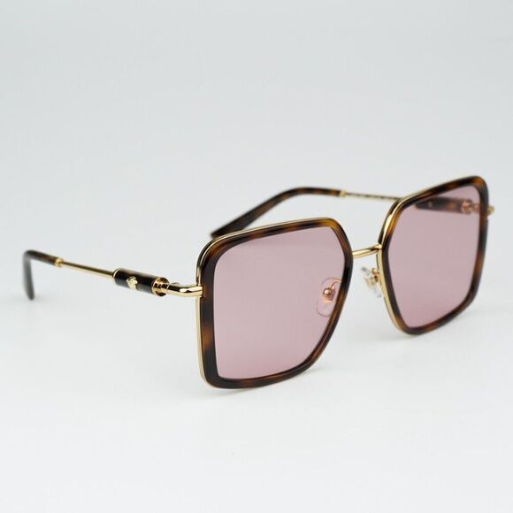 SALE! NEW Versace VE2261 100284 Havana Light Violet Square Unisex Sunglasses main image 7